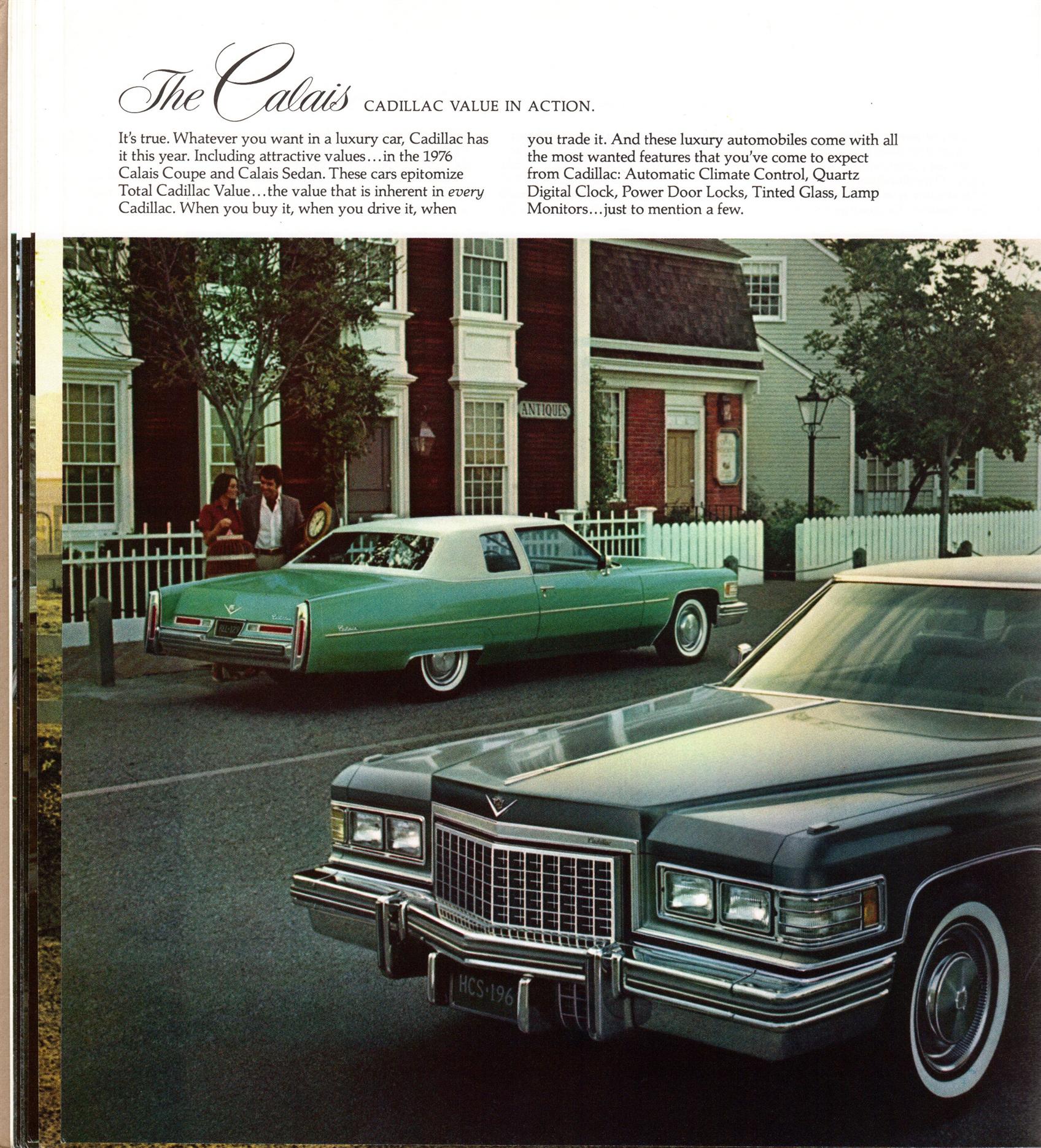 1976 Cadillac Brochure Page 11